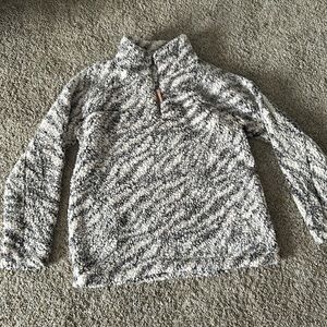 dylan Size Medium Sherpa Quarter Zip